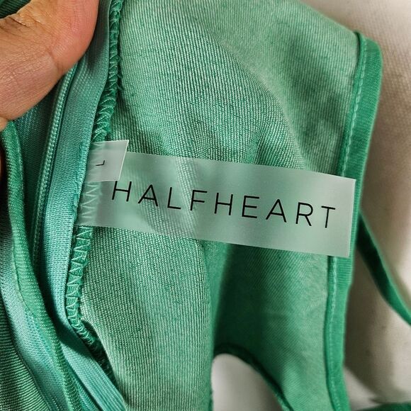 NWOT Halfheart Step Up Mini Dress. Green Lrg#027 - Picture 11 of 16